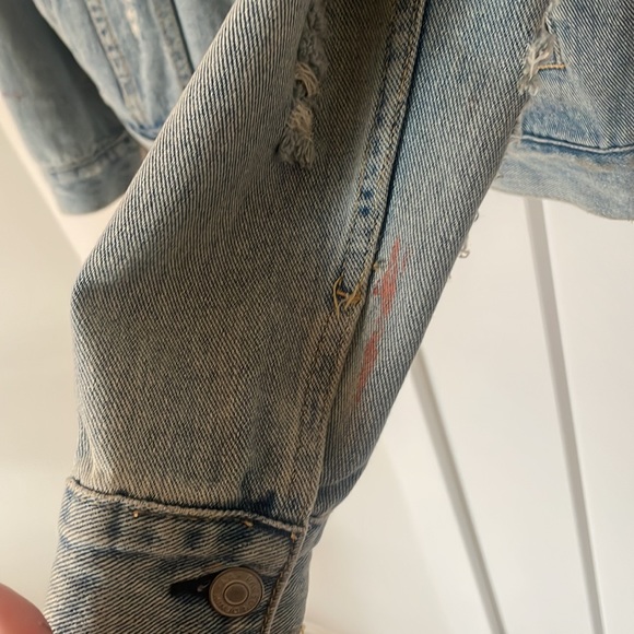 Pacsun distressed jean jacket - Picture 4 of 6